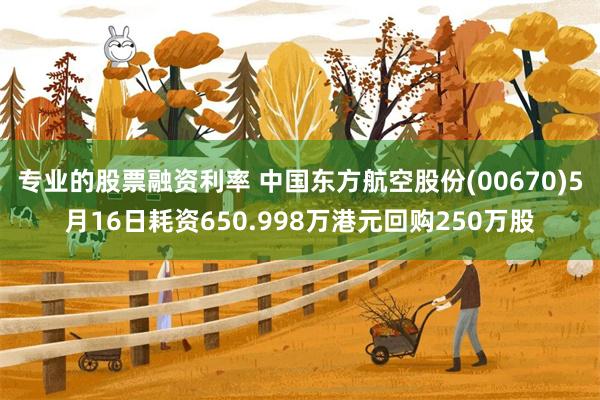 专业的股票融资利率 中国东方航空股份(00670)5月16日耗资650.998万港元回购250万股